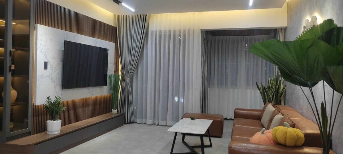 can canh phong khach can ho - Cho thuê căn hộ 3pn chung cư Mỹ Khánh phường Tân Hưng giá 26tr/tháng