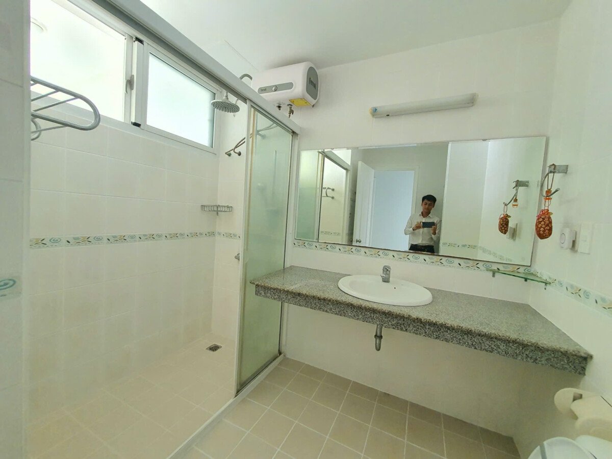 can ho co 2 toilet nhu hinh 2 - Cho thuê căn hộ 2pn chung cư Mỹ Viên phường Tân Mỹ giá 16tr/tháng