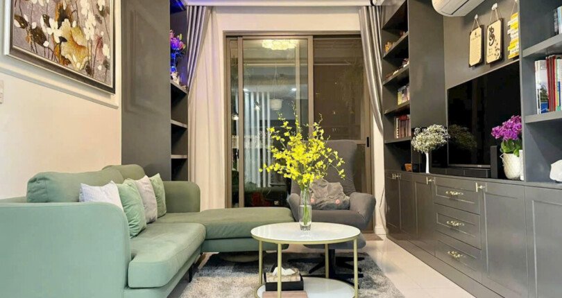 Cho thuê căn hộ 2pn tòa G chung cư Saigon South Residences giá 17tr/tháng
