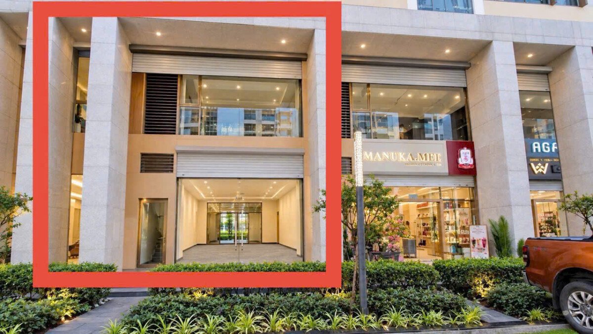 hinh cho thue thue shop midtown - Giá cho thuê Shophouse tầng trệt tòa C chung cư Midtown m6 phường Tân Mỹ T10/2026