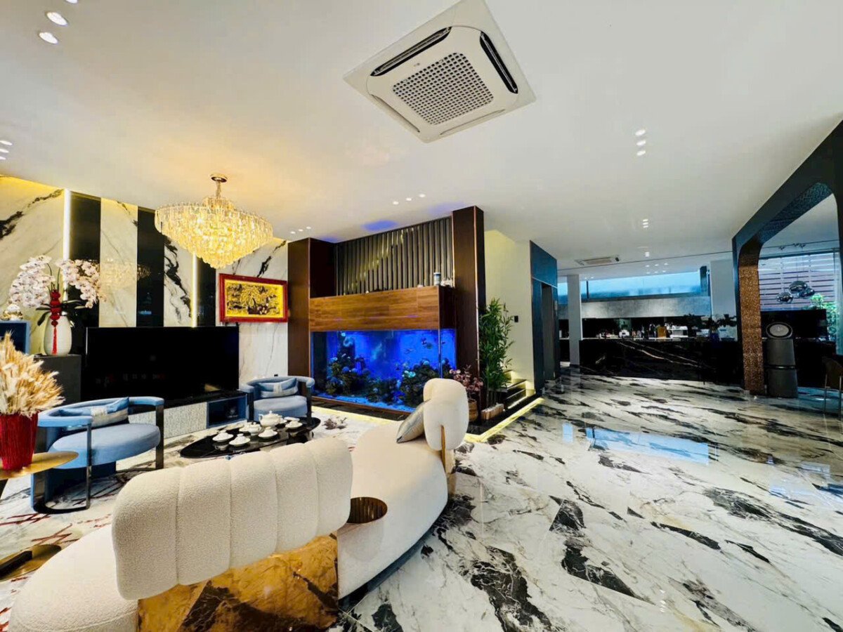 khong gian phong khach sang trong - Bán gấp nhà Biệt thự Song lập 4pn đường Nội khu Mỹ Gia Phú Mỹ Hưng giá 76 tỷ