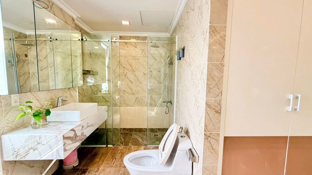 nha co 3wc hoan thien - Cho thuê căn hộ Duplex 3pn tòa G chung cư Star Hill phường Tân Mỹ giá 40tr/tháng