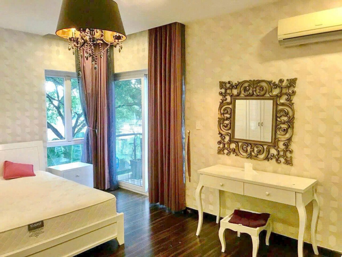 nha co 5pn rong rai nhu hinh - Cho thuê nhà Biệt thự có hồ bơi số A71 khu phố Nam Thông Phú Mỹ Hưng giá 70tr/tháng