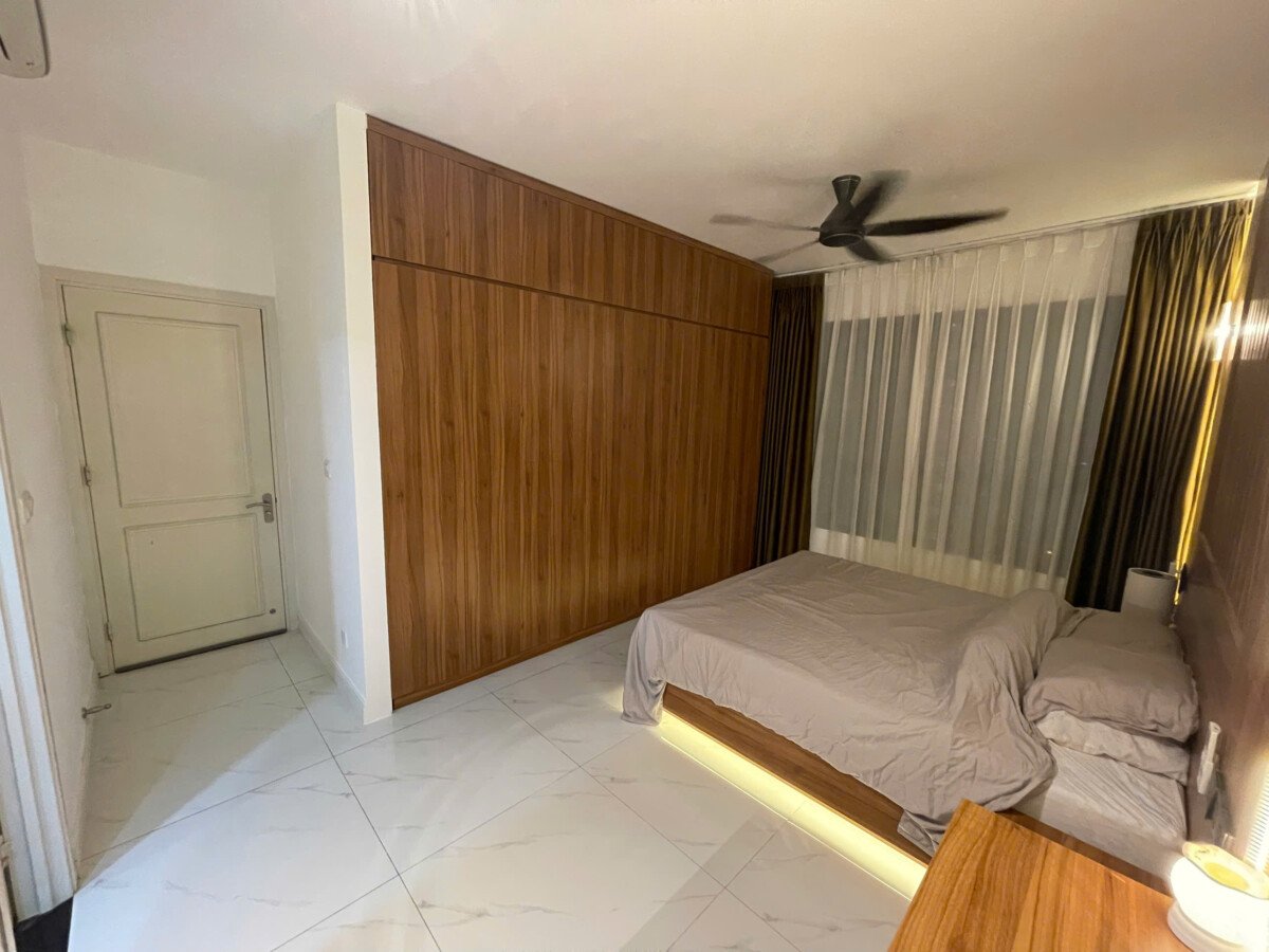 phohng ngu lon - Cho thuê căn hộ 2pn tòa T8 chung cư The View phường Tân Mỹ giá 26tr/tháng