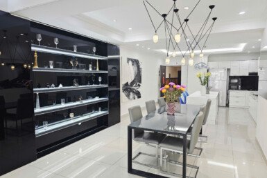 phong an sang trong 385x258 - Mua b&aacute;n căn hộ Chung cư Riverside Residence Quận 7 gi&aacute; rẻ
