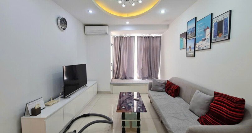 Bán căn hộ 70m2, chung cư Sky Garden 3, giá 4.550 tỷ, đầy đủ nội thất, tầng cao.