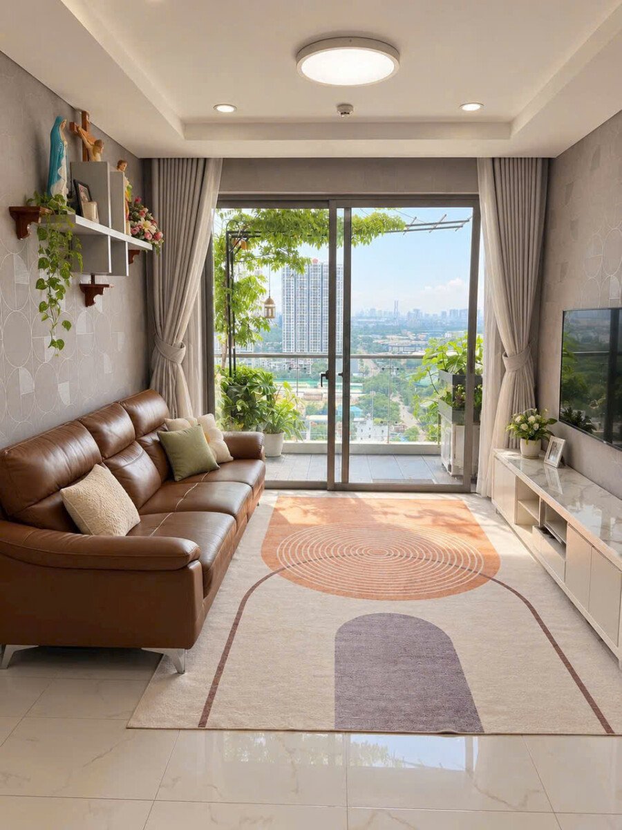 phong khach can ho ban 7 - Giá mua bán căn hộ 3pn chung cư La Casa phường Phú Thuận T10/2026