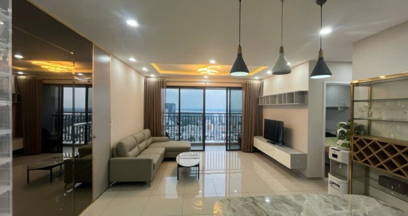 Giá cho thuê căn hộ 2pn tầng 27 tòa T6 chung cư The View phường Tân Mỹ T10/2026