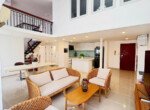phong khach can ho cho thue 4 150x110 - Cho thuê căn hộ duplex sky garden 1, 03pn, giá 25tr/tháng, nội thất đầy đủ.