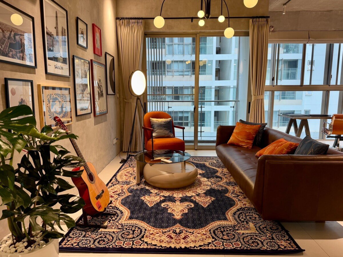 phong khach - Giá mua bán Shophouse tòa E chung cư Midtown m6 phường Tân Mỹ T10/2026
