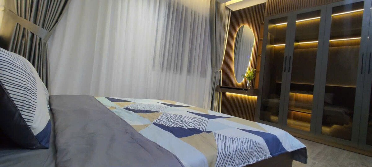 phong ngu lon - Cho thuê căn hộ 3pn chung cư Mỹ Khánh phường Tân Hưng giá 26tr/tháng
