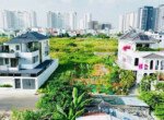 toan canh kdc thai son nha be 150x110 - Bán nền đất Biệt thự mặt đường Đông - Tây kdc Thái Sơn 1 Nhà Bè giá 75tr/m2