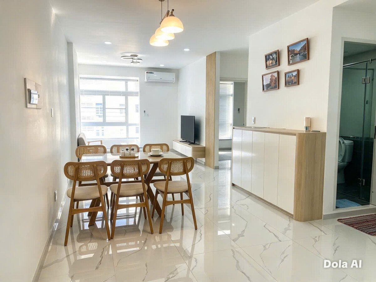 toan phong khach can ho cho thue 2 - Hạ giá cho thuê nhanh căn hộ 03pn, Sky Garden 2, giá 22tr/tháng, nhà mới , đầy đủ nội thất.