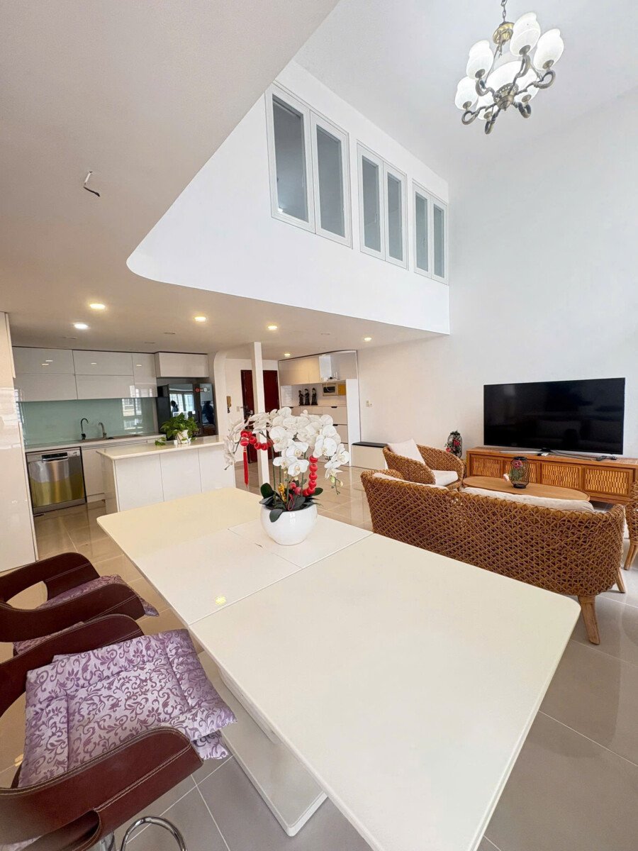 toan phong khach can ho cho thue - Cho thuê căn hộ duplex sky garden 1, 03pn, giá 25tr/tháng, nội thất đầy đủ.