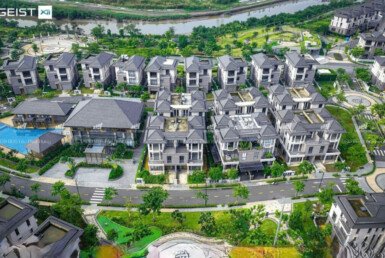 Bán gấp nhà Biệt thự đơn lập dãy A1 kdc Zeitgeist Nhà Bè giá 34 tỷ