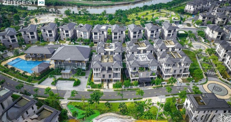 Bán gấp nhà Biệt thự đơn lập dãy A1 kdc Zeitgeist Nhà Bè giá 34 tỷ