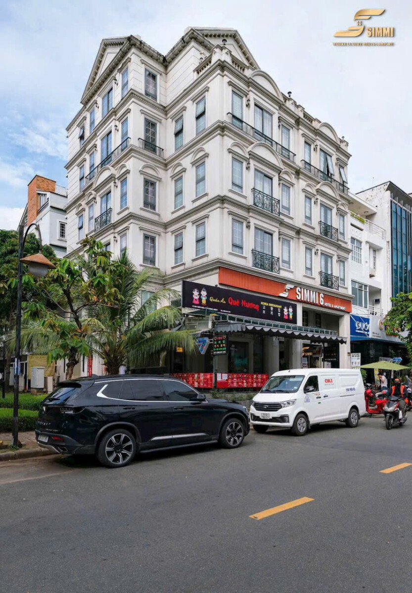 vi tri khach san goc cong vien duong cao trieu phat - Bán tòa khách sạn Simmi đường Cao Triều Phát Phú Mỹ Hưng giá 75 tỷ