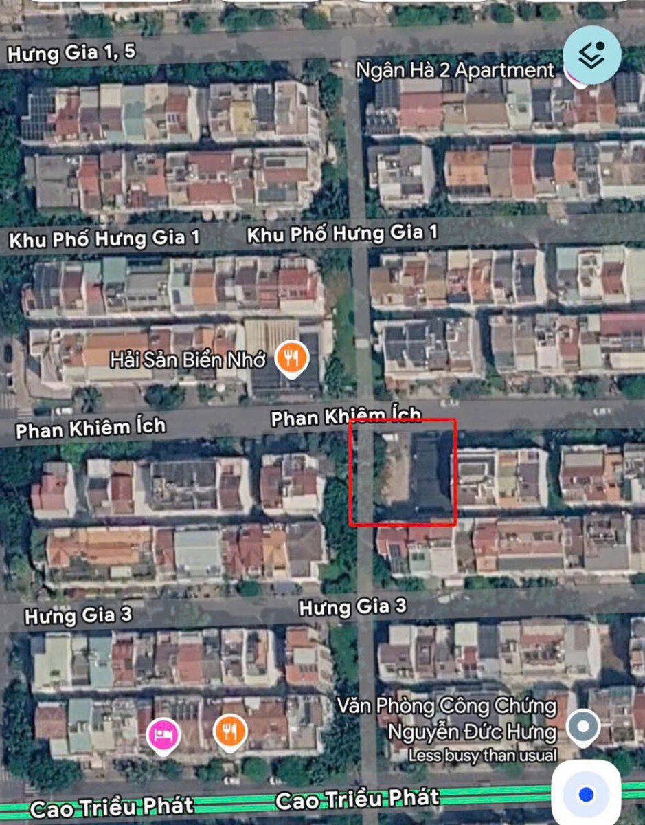 vi tri lo goc cong vien duong phan kiem ich - Bán nền đất góc R3.12 đường Phan Khiêm Ích Phú Mỹ Hưng giá 62 tỷ